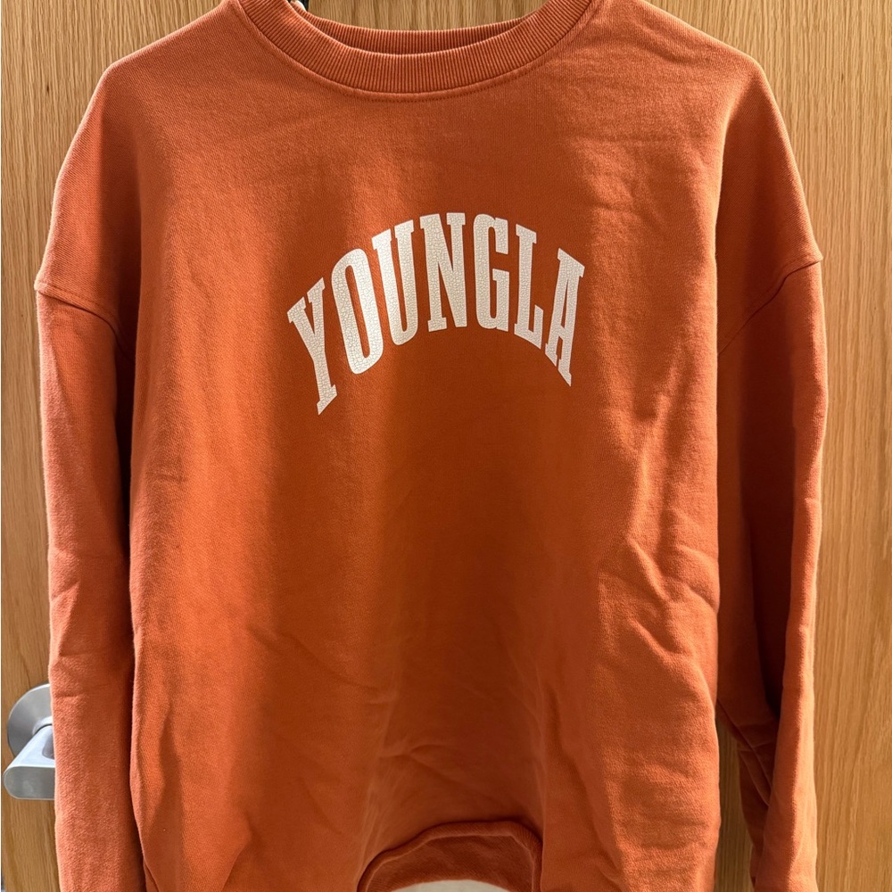 YoungLA Men’s Orange Crewneck